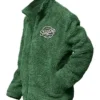 Rylee Fur Stegaro Green Jacket Look