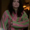 Shop Bad Sisters S02 Eve Hewson Striped Robe