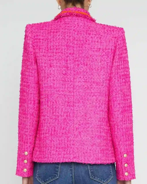 Shop Elsbeth S02 Carrie Preston Orange Pink Blazer