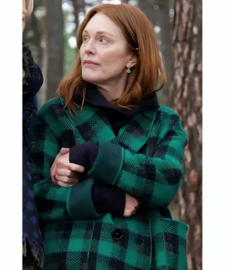 Shop The Room Next Door Julianne Moore Plaid Jacket