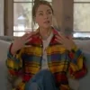 Shrinking S02 Christa Miller Plaid Shirt