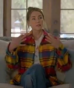 Shrinking S02 Christa Miller Plaid Shirt