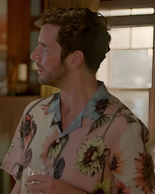 Shrinking S02 Michael Urie Sunflower Shirt