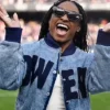 Simone Biles Game Denim Jacket