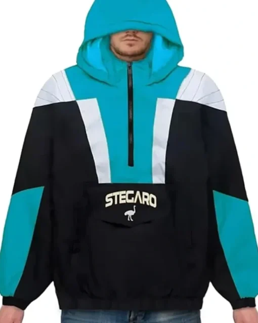 Smith Stegaro Black Blue Hooded Jacket