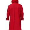 The Christmas Chronicles 2 Mrs. Claus Red Fur Coat Back