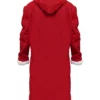 The Christmas Chronicles 2 Mrs. Claus Red Fur Collar Coat Back