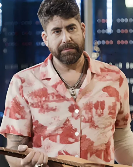 The Equalizer S05 Adam Goldberg Floral Shirt