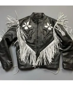 The Voice S26 Danny Joseph Fringe Leather Jacket For Sale