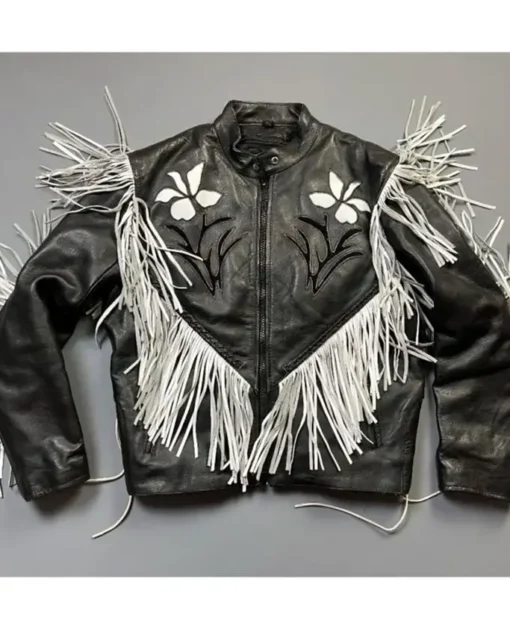 The Voice S26 Danny Joseph Fringe Leather Jacket For Sale