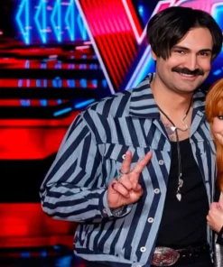 The Voice S26 Danny Joseph Striped Jacket