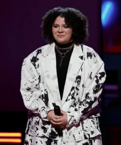 The Voice S26 Shye Printed Blazer