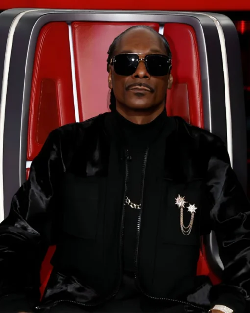 The Voice S26 Snoop Dogg Black Jacket