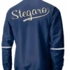 Zion Stegaro Navy Blue Jacket Back