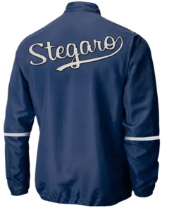 Zion Stegaro Navy Blue Jacket Back