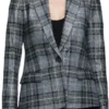 Ava Vitali Days Of Our Lives Grey Plaid Blazer For Sale