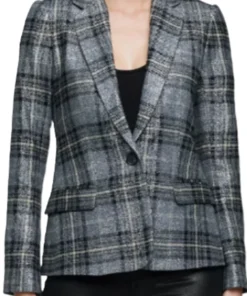 Ava Vitali Days Of Our Lives Grey Plaid Blazer For Sale