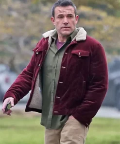 Ben Affleck The Accountant 2 Maroon Jacket For Sale