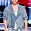 Buy Dan Kiernan The Voice Denim Biker Jacket