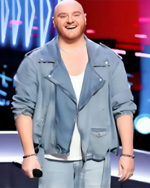 Buy Dan Kiernan The Voice Denim Biker Jacket