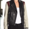 Buy Daphne High Potential Black Leather Jacket