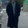 Buy Gong Yoo The Trunk Blue Hooded Coat