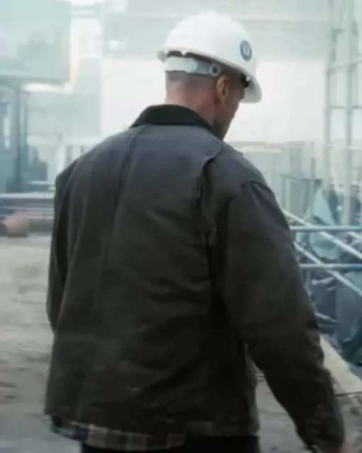 Buy Jason Statham A Working Man Grey Jacket