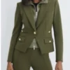 Buy Kayleigh McEnany Outnumbered Green Blazer