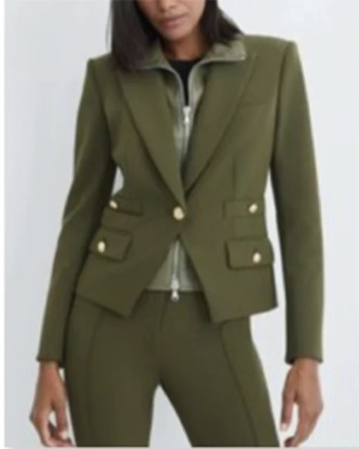 Buy Kayleigh McEnany Outnumbered Green Blazer