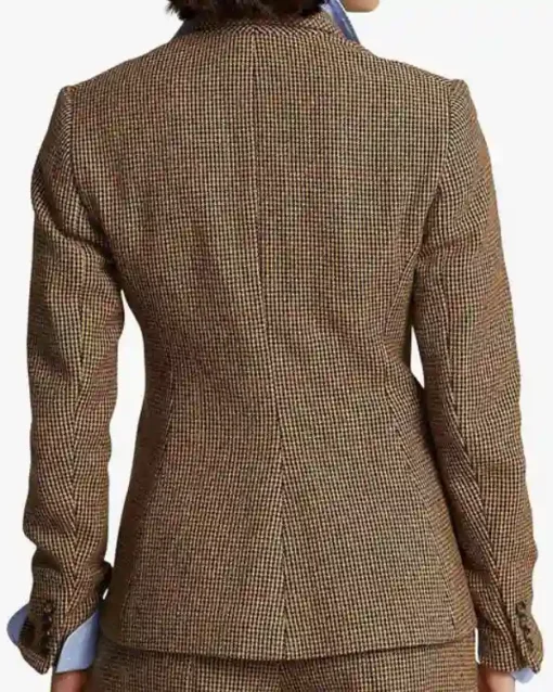 Buy Melinda Monroe Virgin River Plaid Tweed Blazer