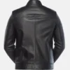 Buy Michael Black Leather Moto Jacket