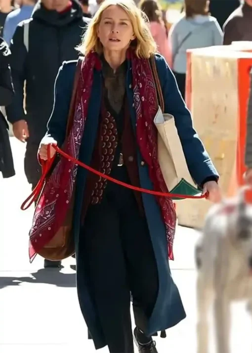 Buy Naomi Watts The Friend Blue Trench Coat