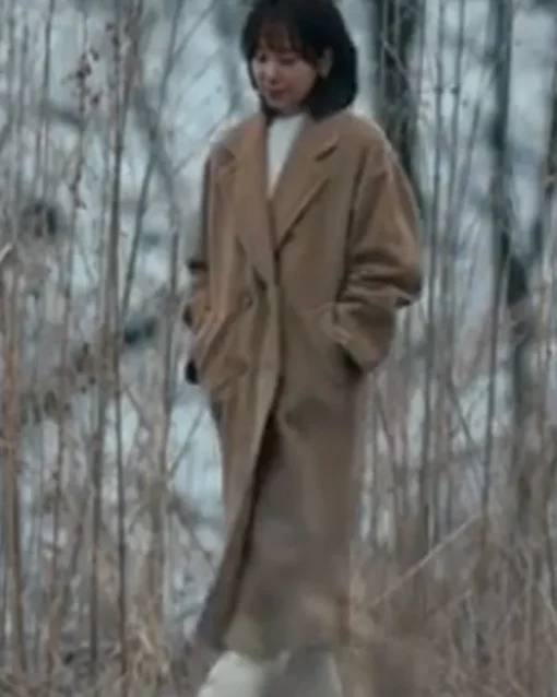 No In-ji The Trunk S01 Brown Wool Coat - Image 4