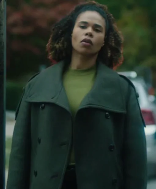 Buy Sheryll Barnes FBI Most Wanted Green Coat