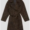 Buy Stana Katic Murder in a Small Town Print Coat