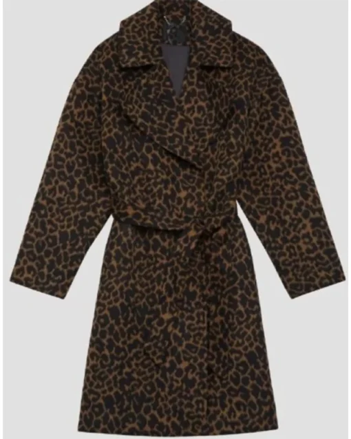 Buy Stana Katic Murder in a Small Town Print Coat