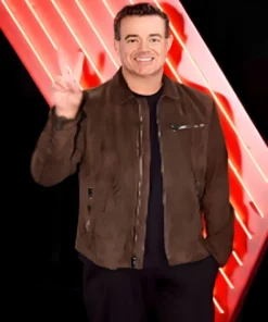 Carson Daly The Voice Suede Jacket