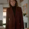 Christa Miller Shrinking S2 Suede Blazer