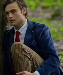 Douglas Booth Young Werther Blue Blazer Coat