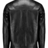 Edge of Venomverse Black Leather Jacket Back