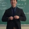 Evan English Teacher Black Blazer