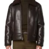 Frank Brown Flight Leather Jacket For Sale