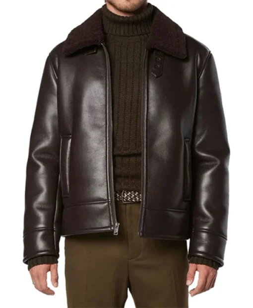 Frank Brown Flight Leather Jacket For Sale