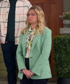 Gemma The Neighborhood Green Blazer