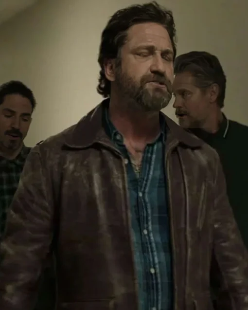 Gerard Butler Den Of Thieves 2 Pantera Jacket For Men