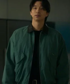 Gong Yoo The Trunk S01 Green Cotton Jacket