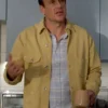 Jason Segel Shrinking Yellow Cotton Jacket