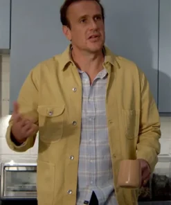 Jason Segel Shrinking Yellow Cotton Jacket