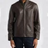 John William Vintage Real Leather Jacket For Sale