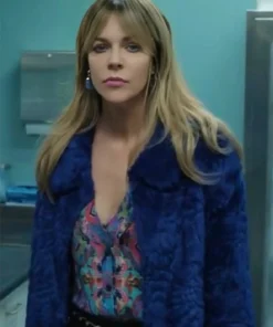 Kaitlin Olson High Potential Fur Jacket